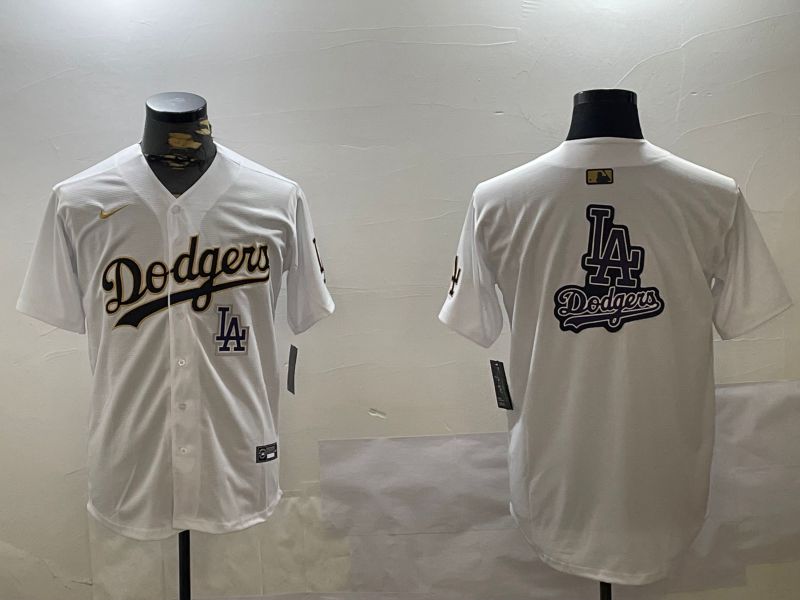 Men Los Angeles Dodgers Blank White Game 2024 Nike MLB Jersey style 12055->los angeles dodgers->MLB Jersey